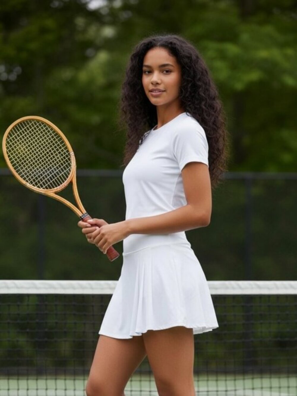 NEW Tommy Bahama classic white Tennis Skirt Women’s Sz Large pleated golf skirt